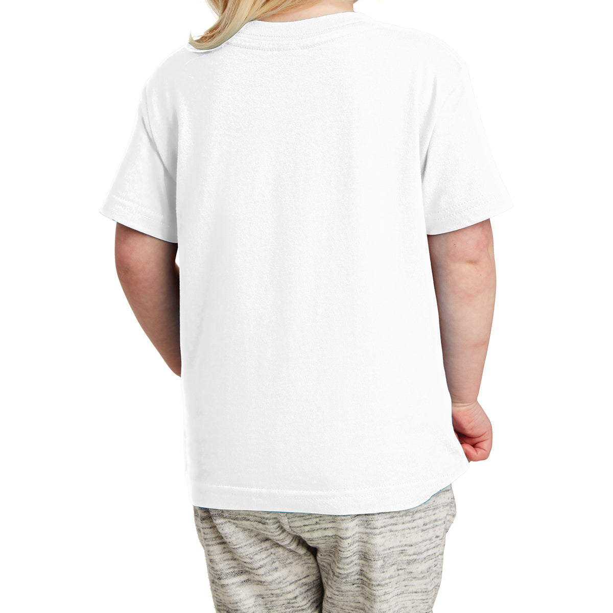 Toddler Fine Jersey Tee - White