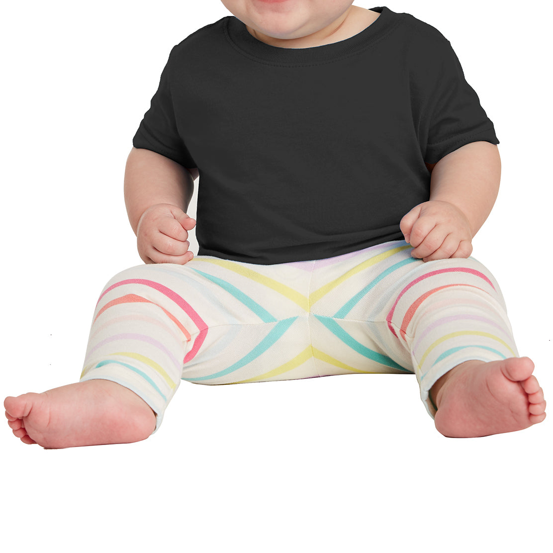 Infant Fine Jersey Tee - Black