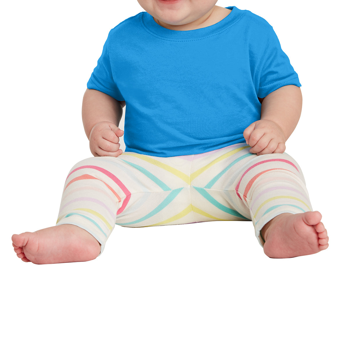 Infant Fine Jersey Tee - Cobalt