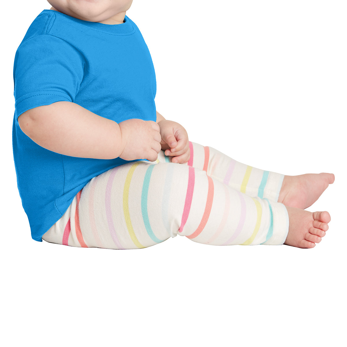 Infant Fine Jersey Tee - Cobalt