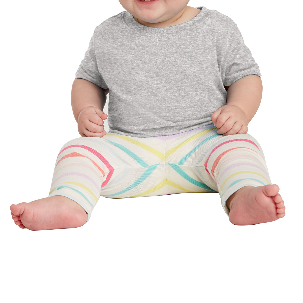 Infant Fine Jersey Tee - Heather