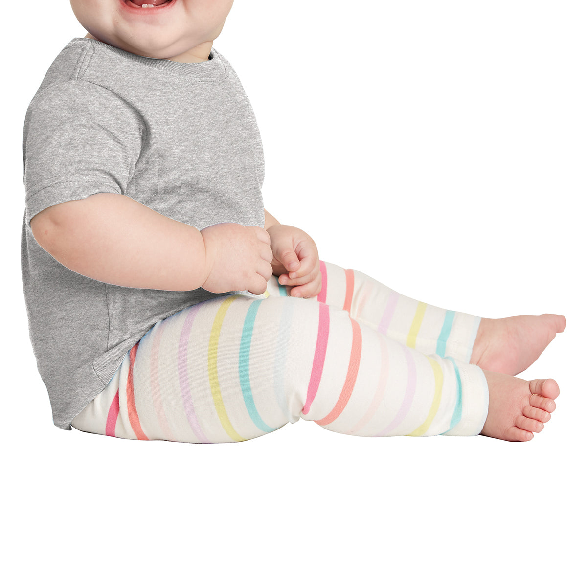 Infant Fine Jersey Tee - Heather