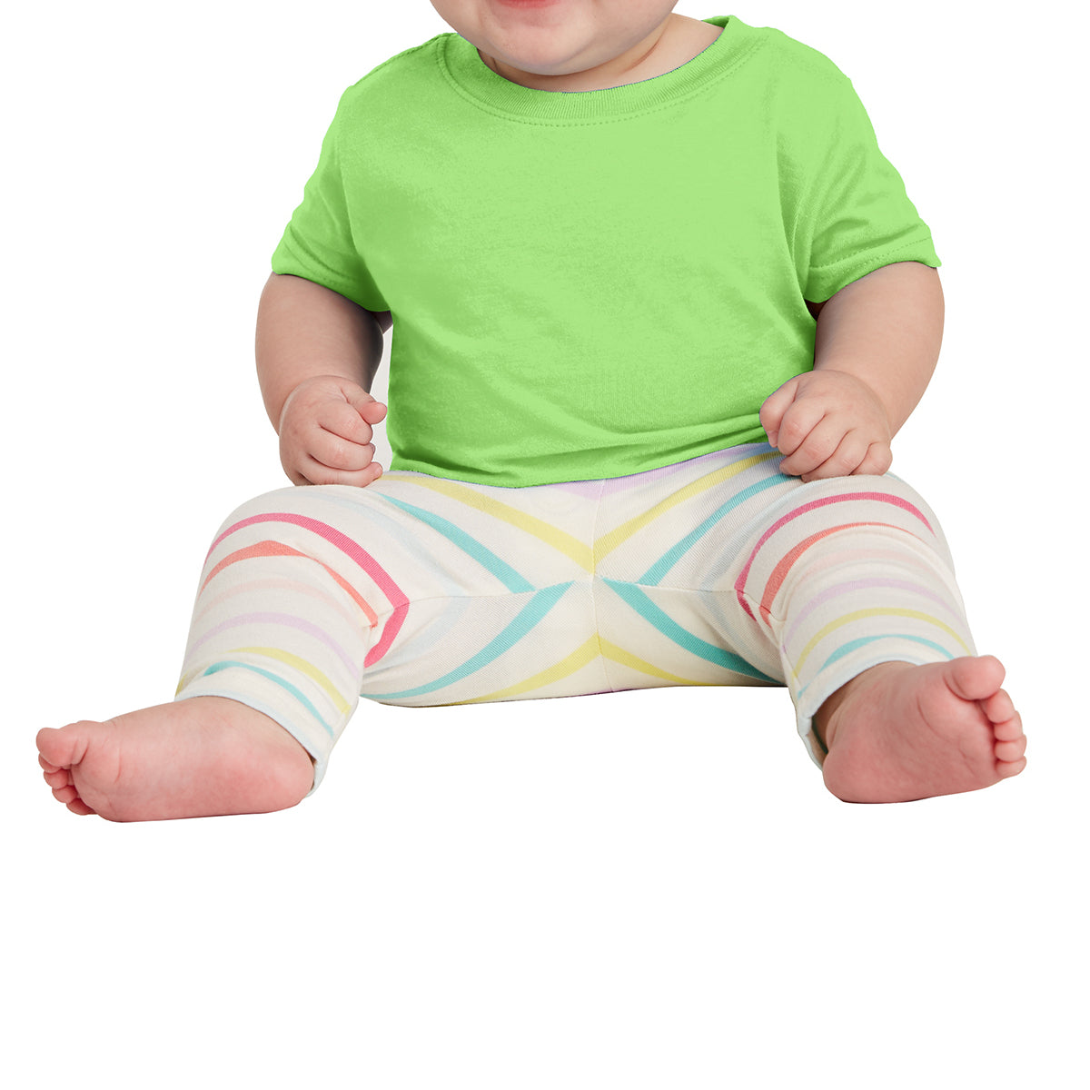 Infant Fine Jersey Tee - Key Lime
