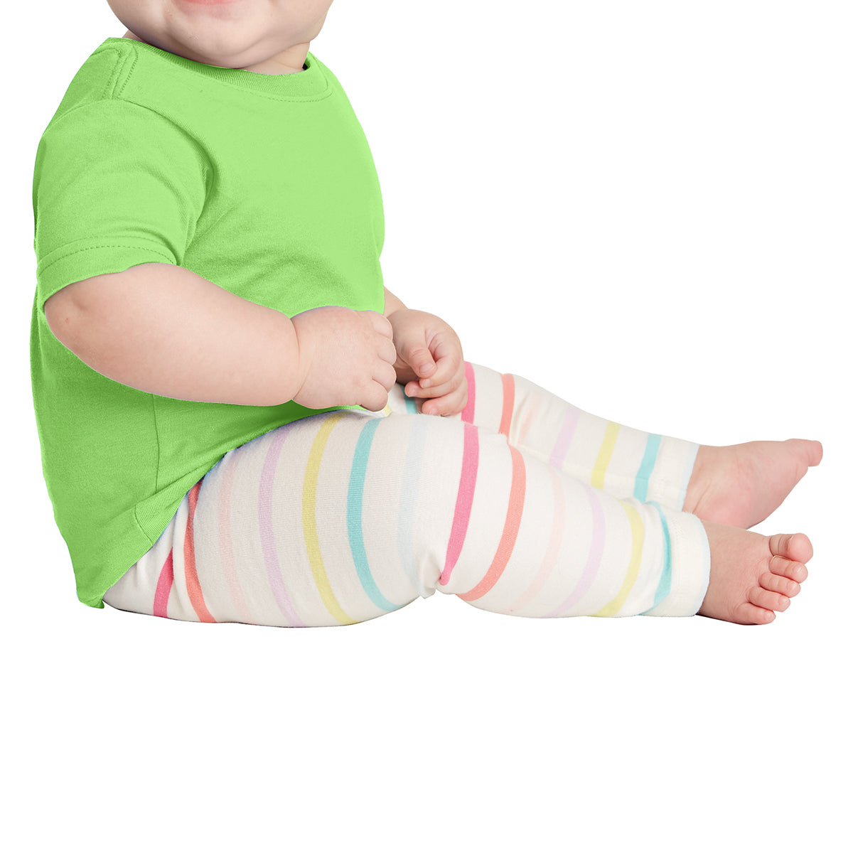 Infant Fine Jersey Tee - Key Lime