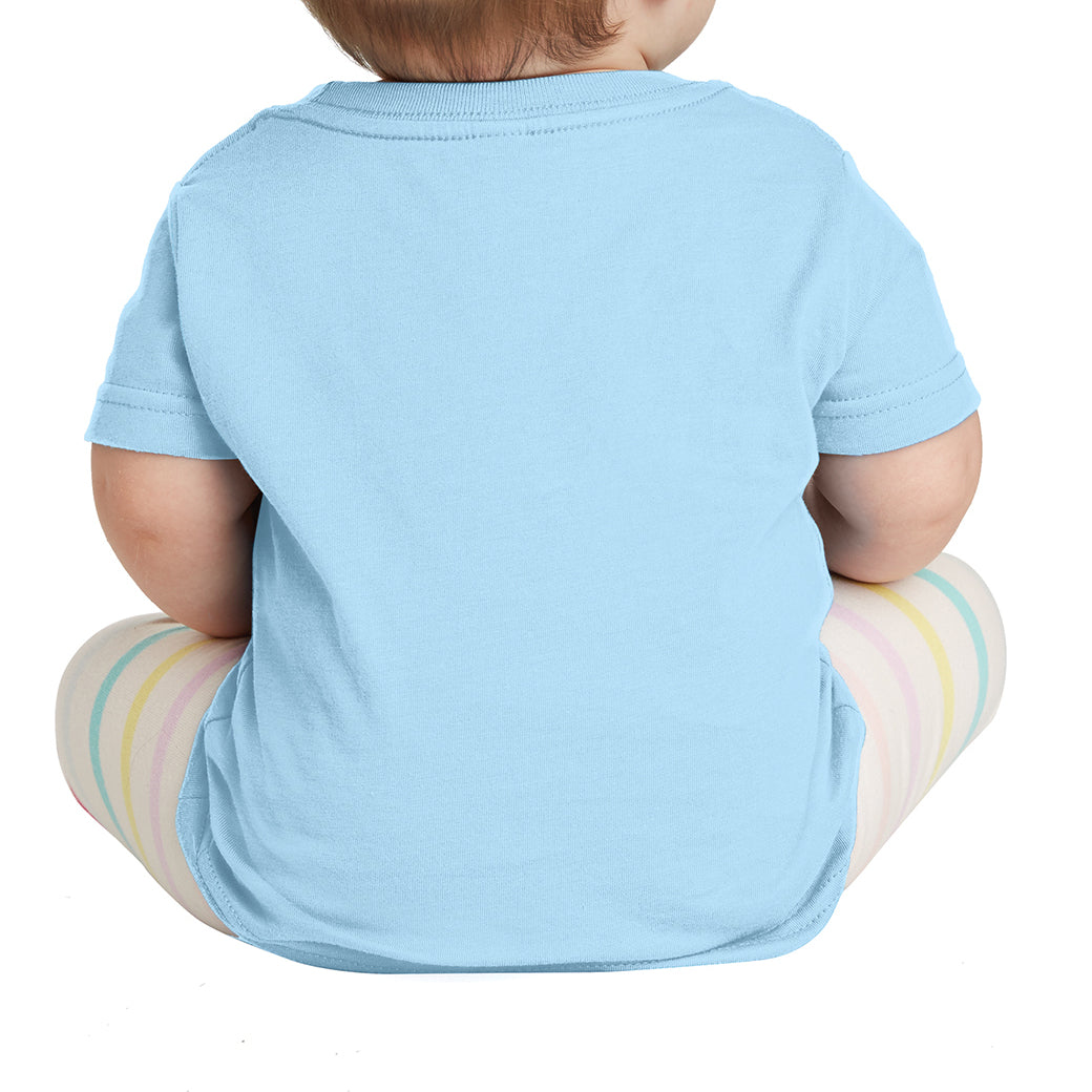 Infant Fine Jersey Tee - Light Blue