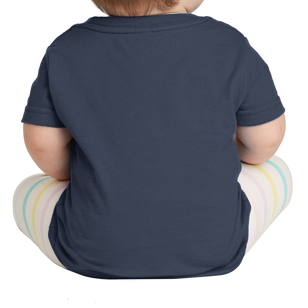 Infant Fine Jersey Tee - Navy