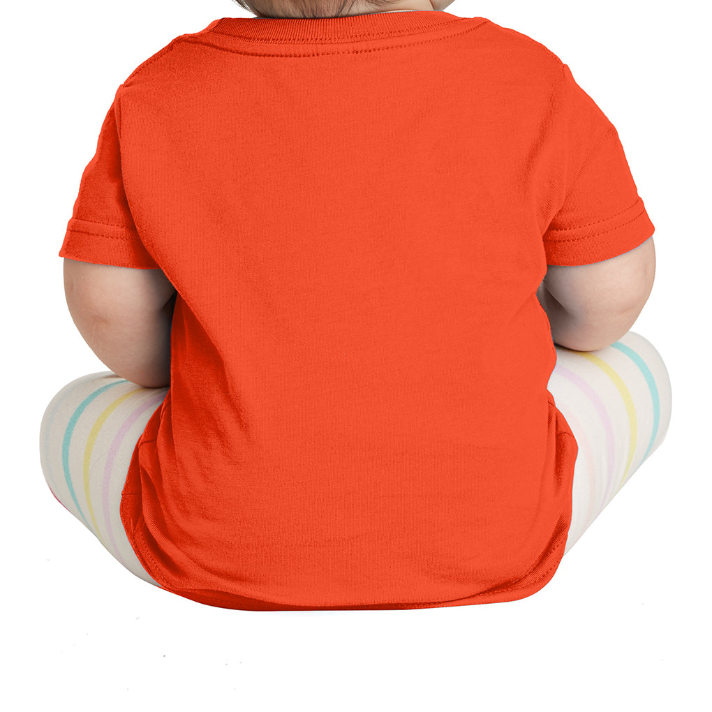 Infant Fine Jersey Tee - Orange