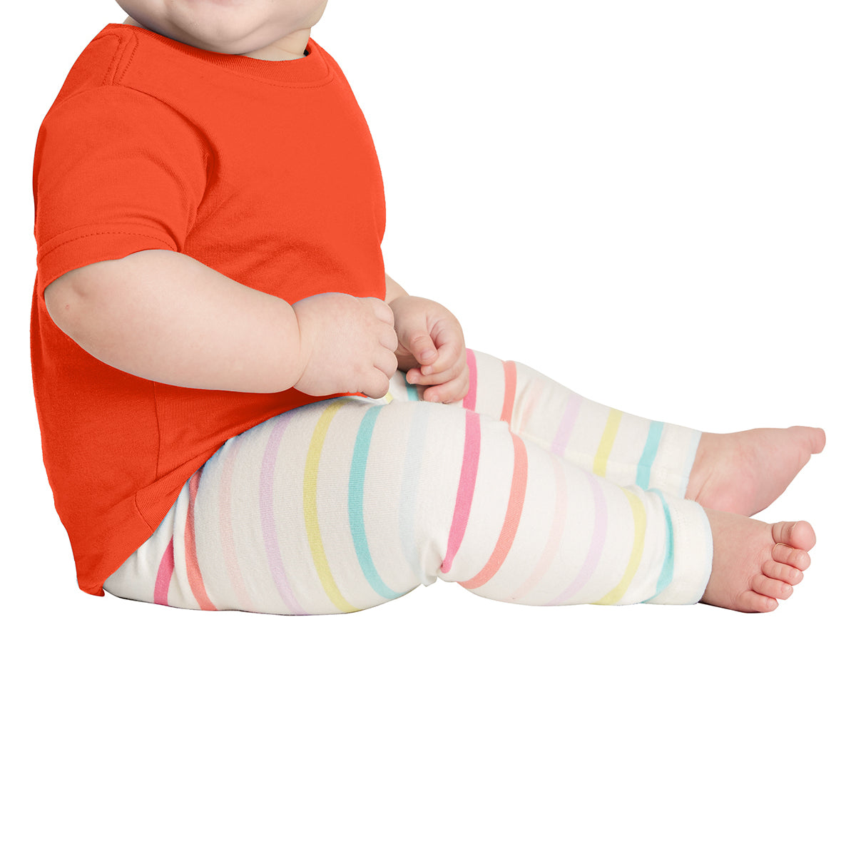 Infant Fine Jersey Tee - Orange