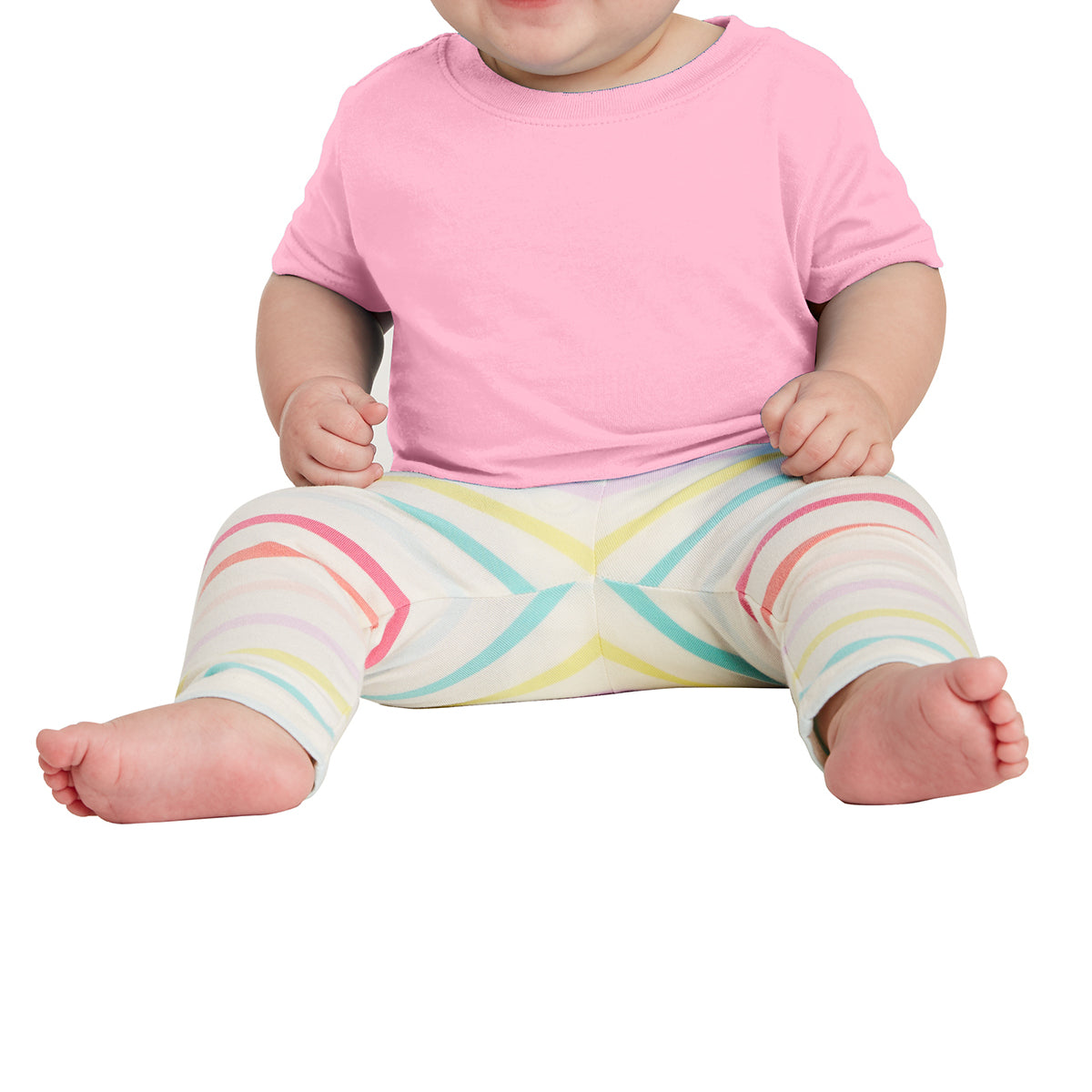 Infant Fine Jersey Tee - Pink
