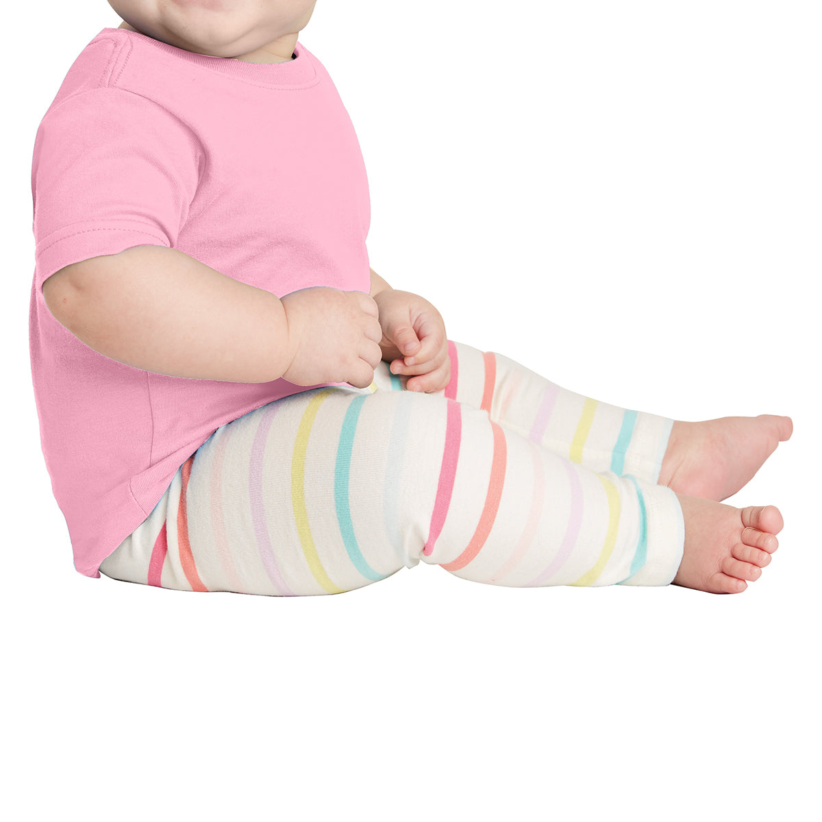 Infant Fine Jersey Tee - Pink