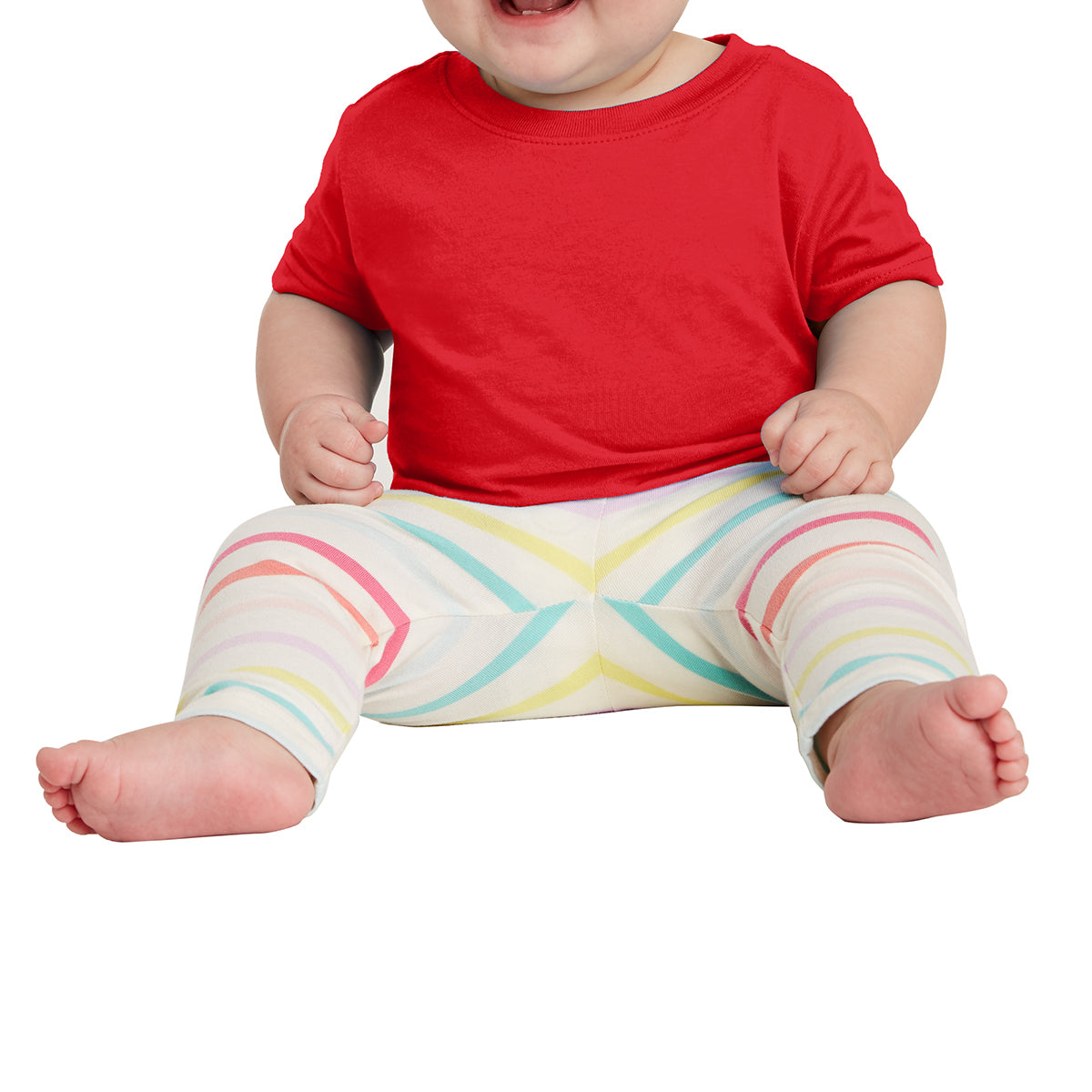 Infant Fine Jersey Tee - Red