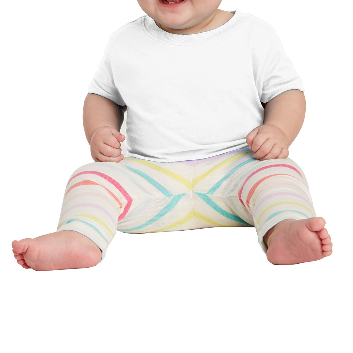 Infant Fine Jersey Tee - White