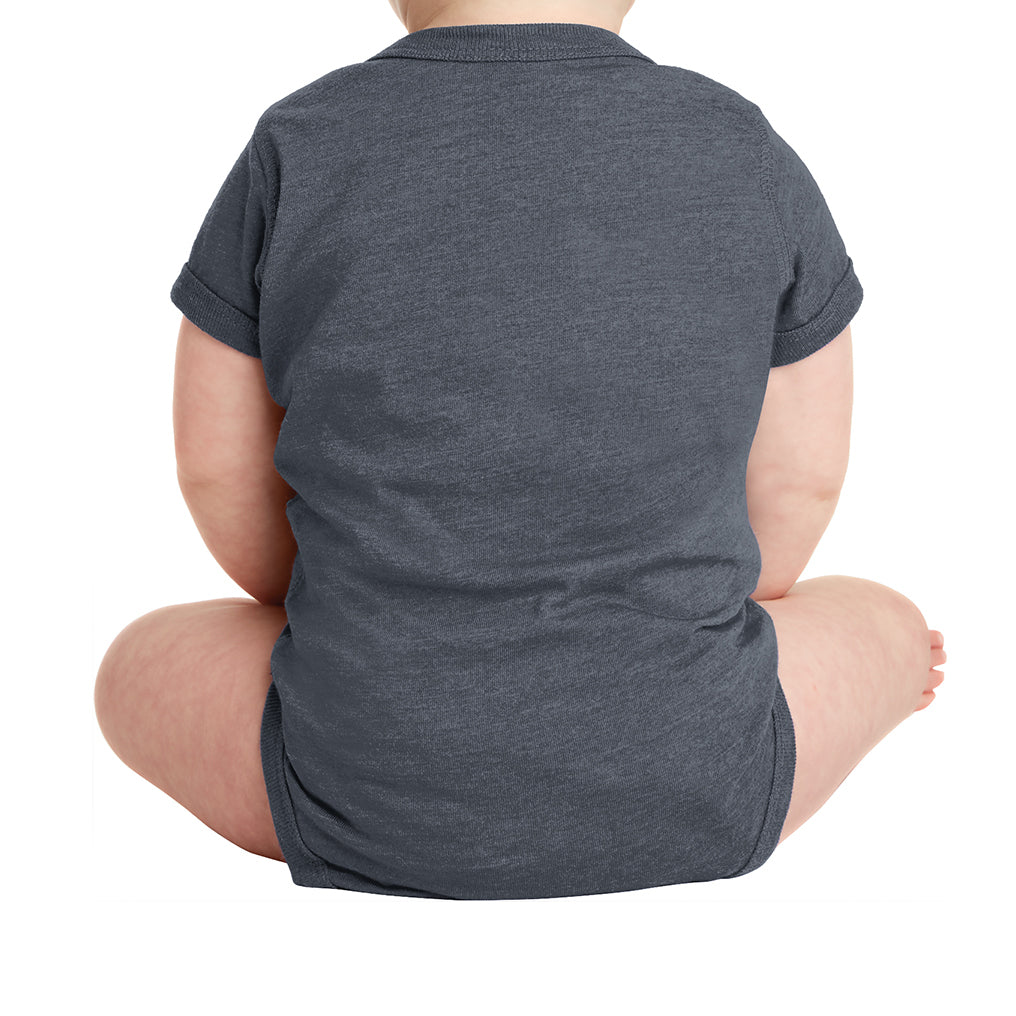 Infant Vintage Fine Jersey Bodysuit - Vintage Navy