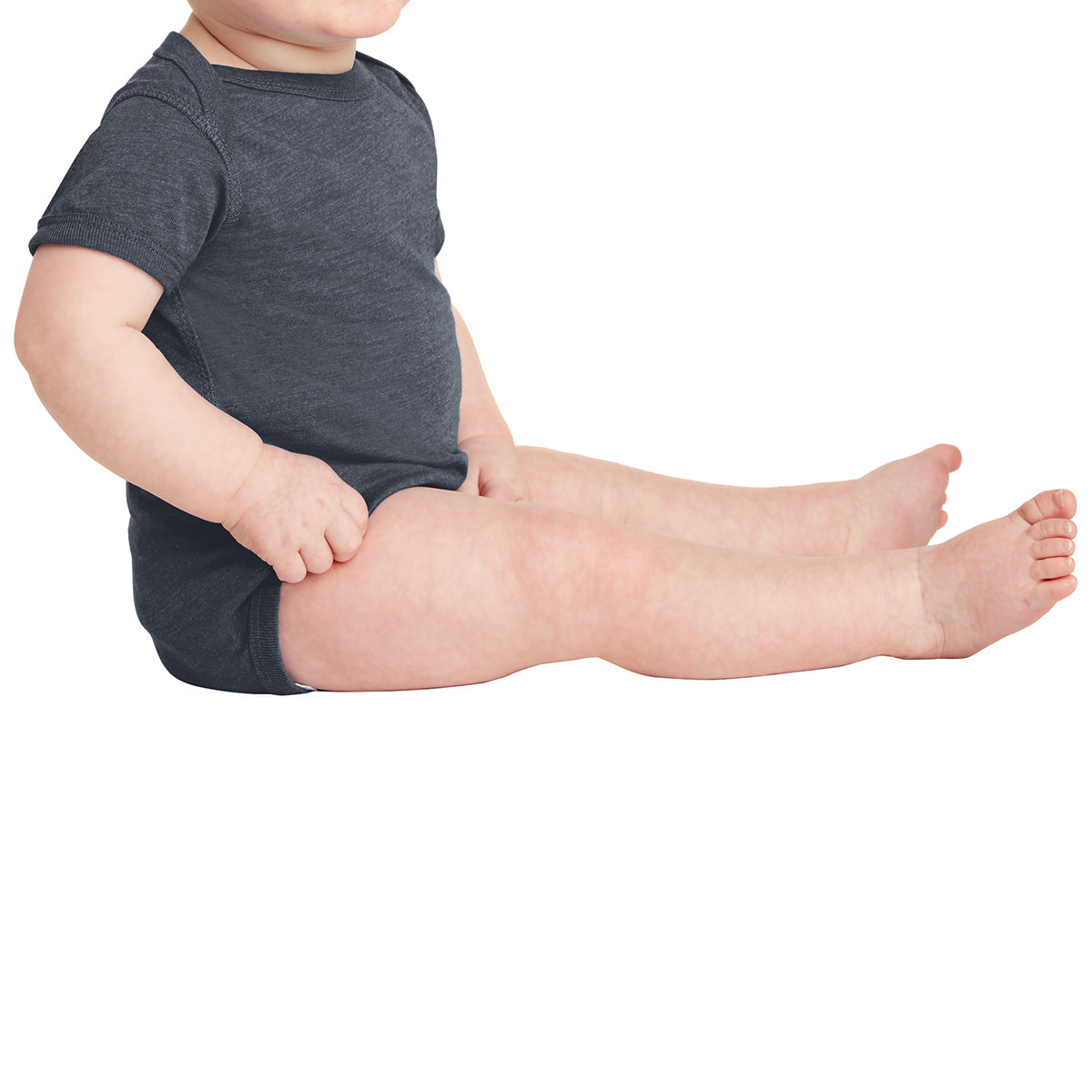Infant Vintage Fine Jersey Bodysuit - Vintage Navy