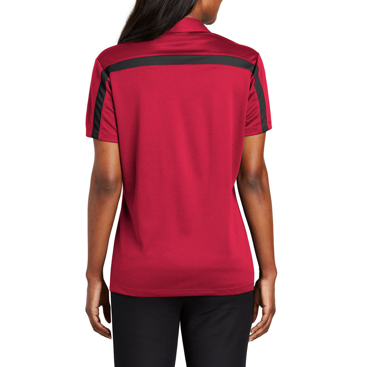 Women's Silk Touch Performance Colorblock Stripe Polo