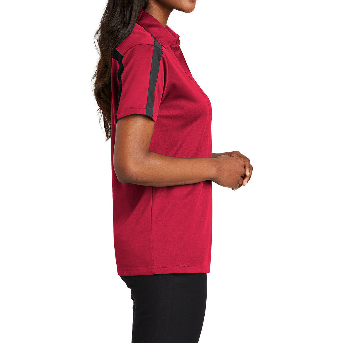 Women's Silk Touch Performance Colorblock Stripe Polo