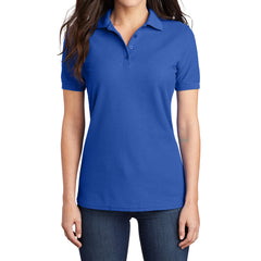 Women's Classic Short Sleeve Core Blend Pique Polo T-shirt