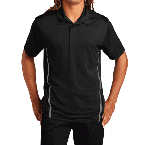 Men's Contrast PosiCharge Tough Polo