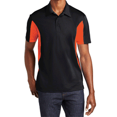 Men's Sport-Tek Side Blocked Micropique Sport-Wick Polo