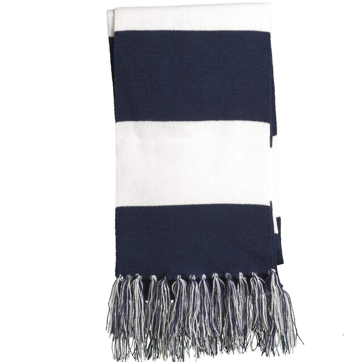 Spectator Scarf - True Navy/ White