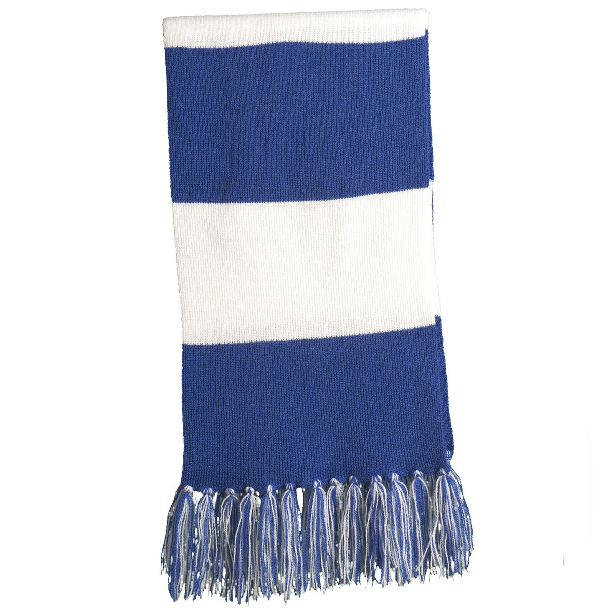 Spectator Scarf - True Royal/ White