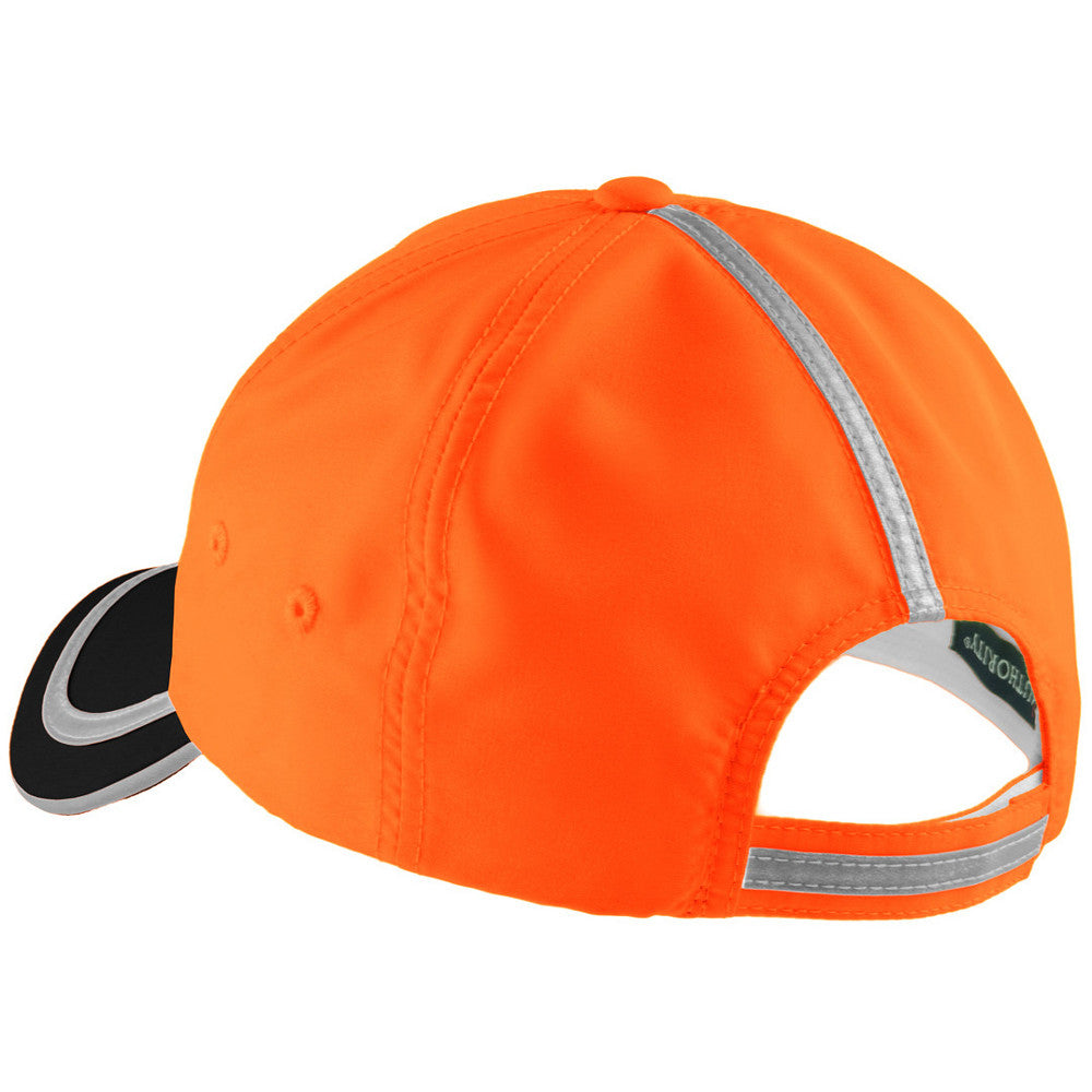 Casual Moisture-Wicking Enhanced Visibility Reflective Outdoor Cap