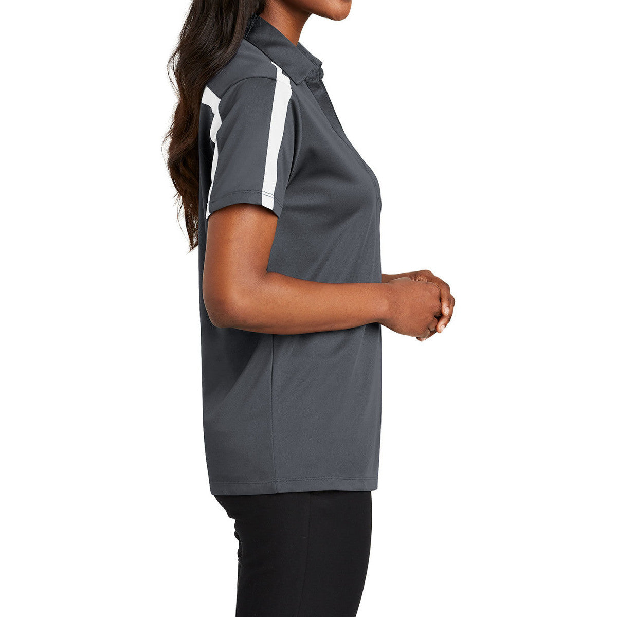 Women's Silk Touch Performance Colorblock Stripe Polo