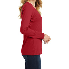Women's Long Sleeve Fan Favorite V-Neck Tee