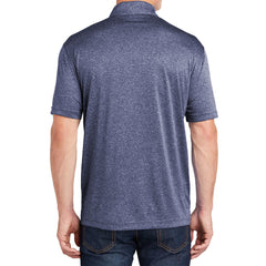 Men's Short Sleeve Moisture-Wicking Heather Contender Polo T-shirt