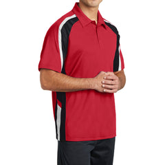 Men's Tricolor Micropique Sport-Wick Polo