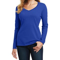 Women's Long Sleeve Fan Favorite V-Neck Tee