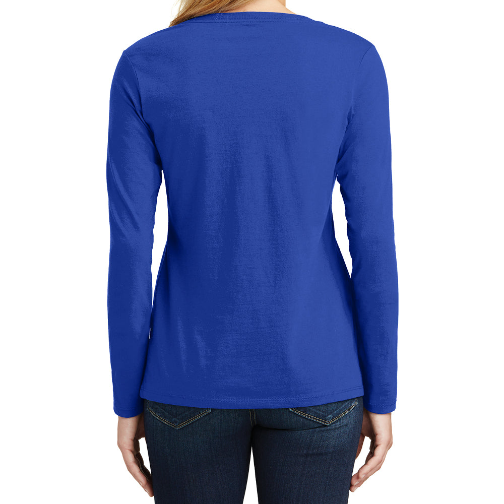 Women's Long Sleeve Fan Favorite V-Neck Tee