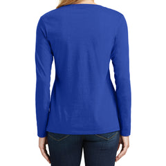 Women's Long Sleeve Fan Favorite V-Neck Tee