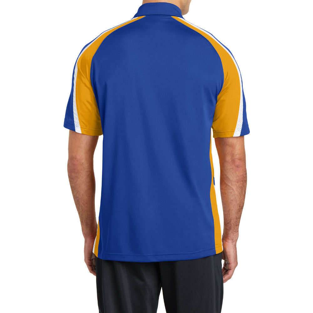 Men's Tricolor Micropique Sport-Wick Polo