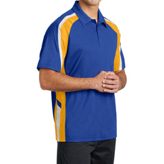 Men's Tricolor Micropique Sport-Wick Polo