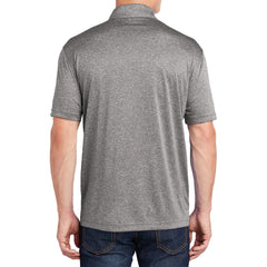 Men's Short Sleeve Moisture-Wicking Heather Contender Polo T-shirt