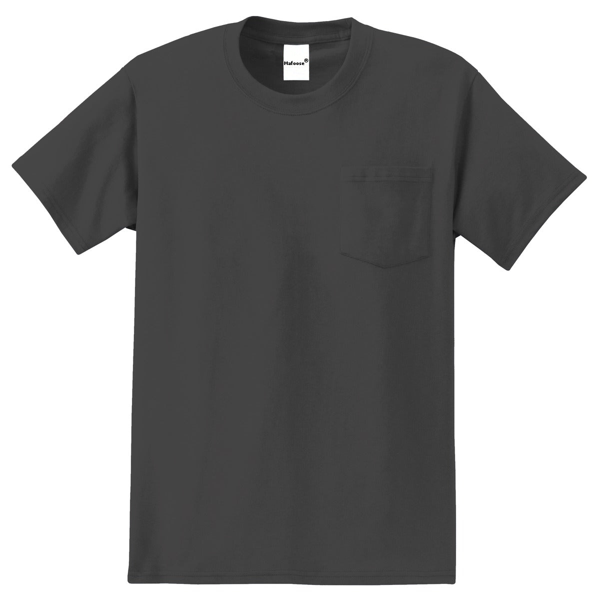 Men's Essential T Shirt with Pocket Charcoal