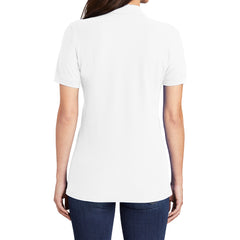 Women's Classic Short Sleeve Core Blend Pique Polo T-shirt