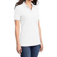 Women's Classic Short Sleeve Core Blend Pique Polo T-shirt