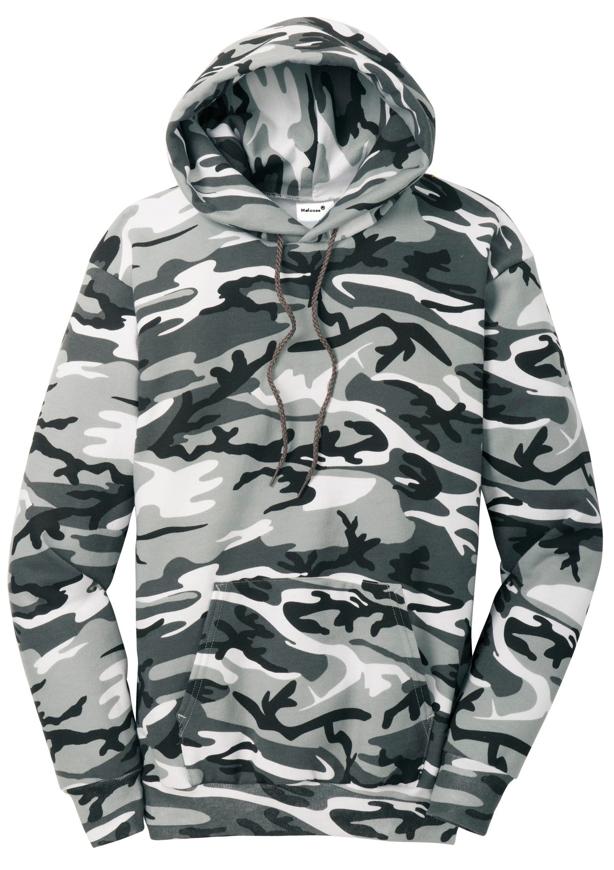 Mafoose Men's Core Fleece Classic Camo Pullover Hooded Sweatshirt Winter Camo