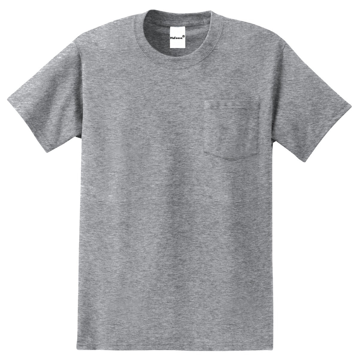 Men's Essential T Shirt with Pocket Athletic Heather