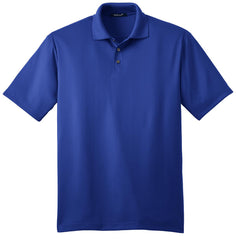 Mafoose Men's Performance Fine Jacquard Polo Hyper Blue-Front