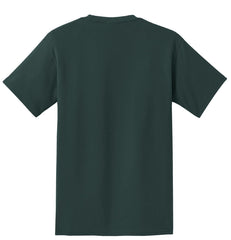 Men's Essential T Shirt with Pocket Dark Green