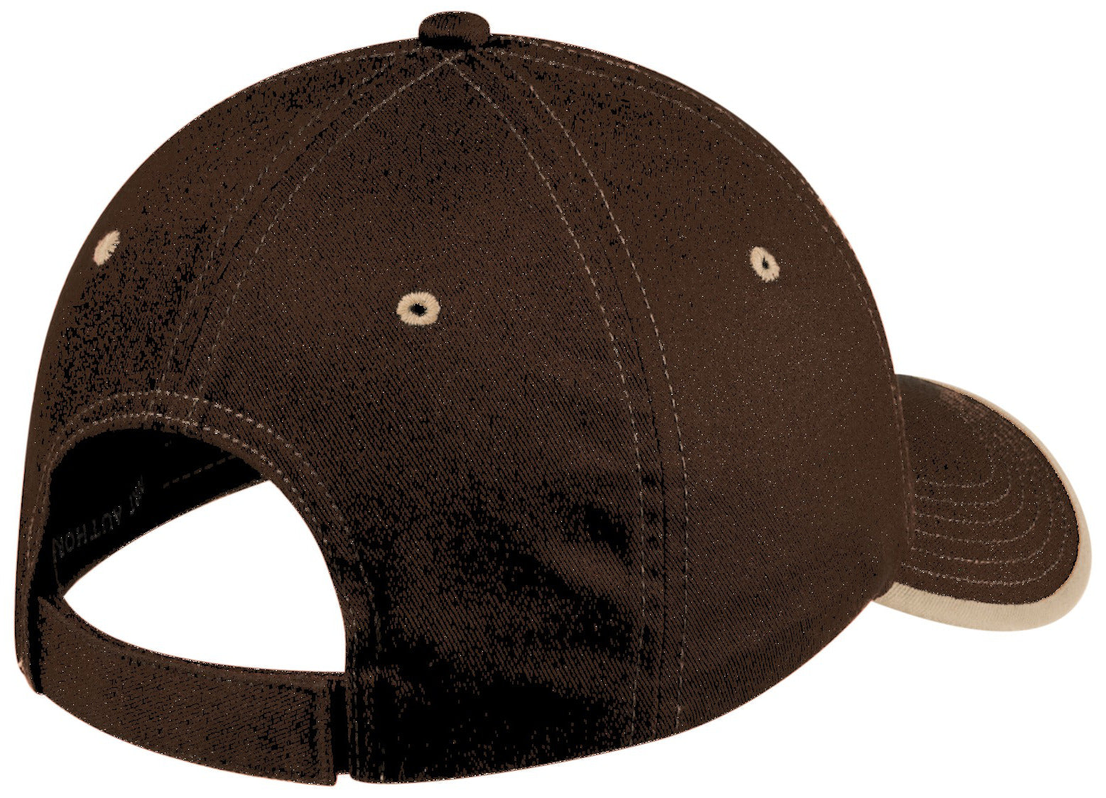 Men's Classic Look Vintage Washed Contrast Stitch Cap