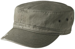 Men's Distressed Military Style Hat