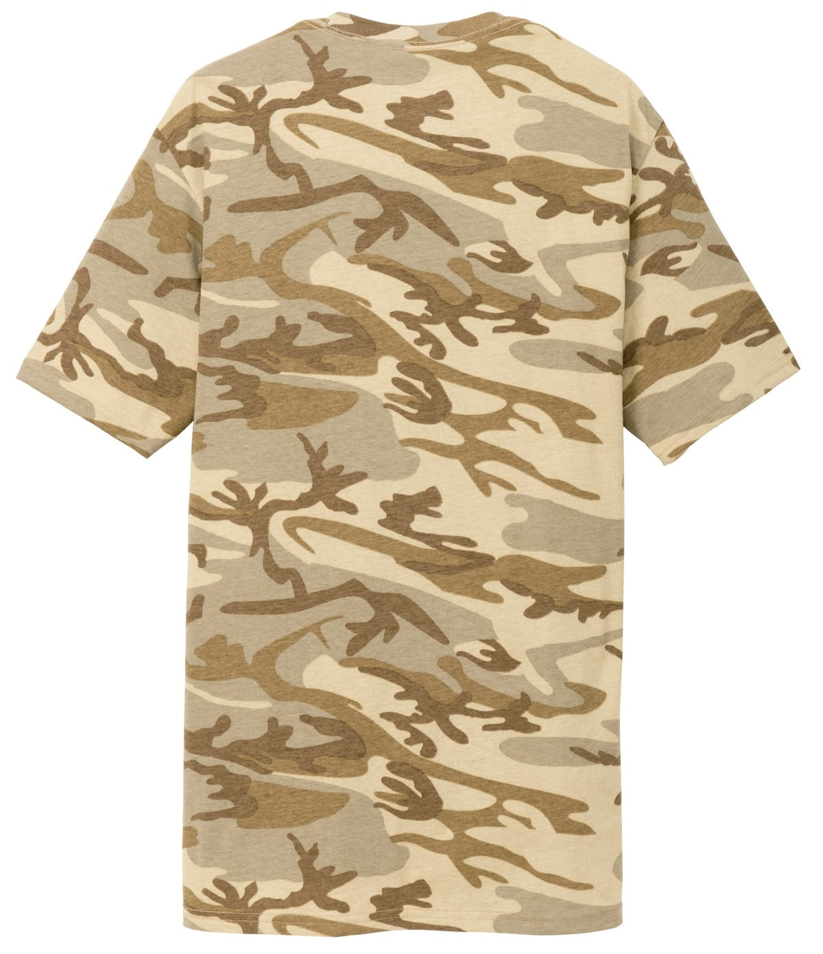 Mafoose Men's 5.4-oz 100% Cotton Tee Shirt Desert Camo-Back