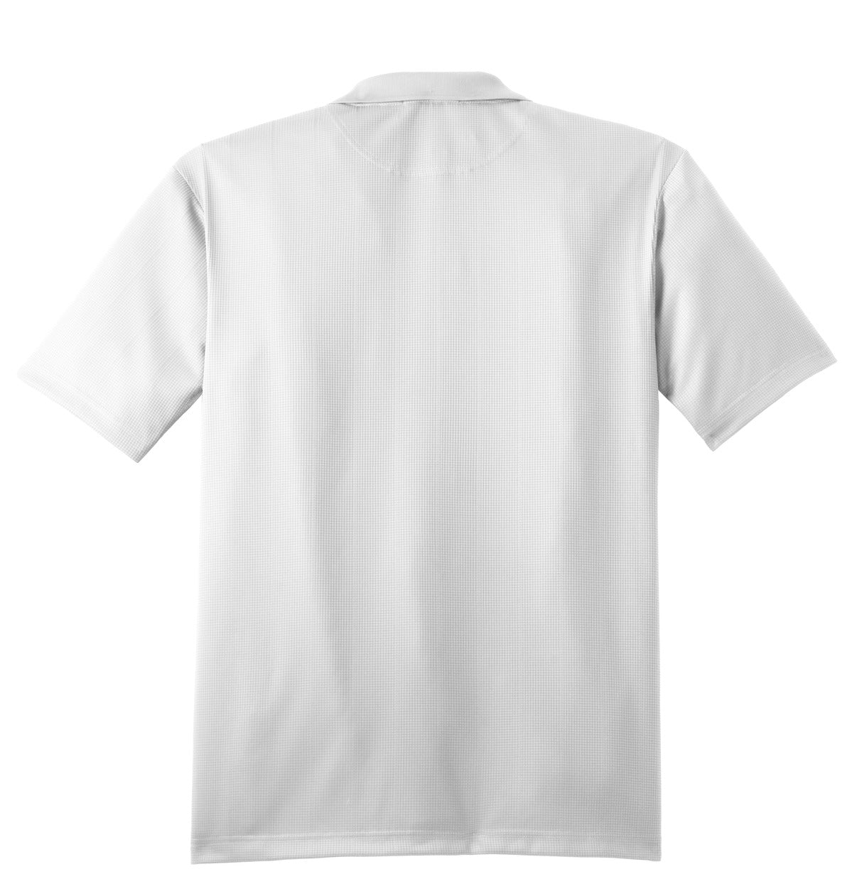 Mafoose Men's Performance Fine Jacquard Polo White-Back