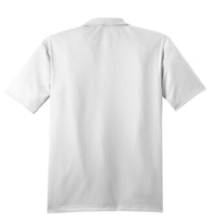 Mafoose Men's Performance Fine Jacquard Polo White-Back