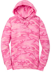 Mafoose Men's Core Fleece Classic Camo Pullover Hooded Sweatshirt Pink Camo