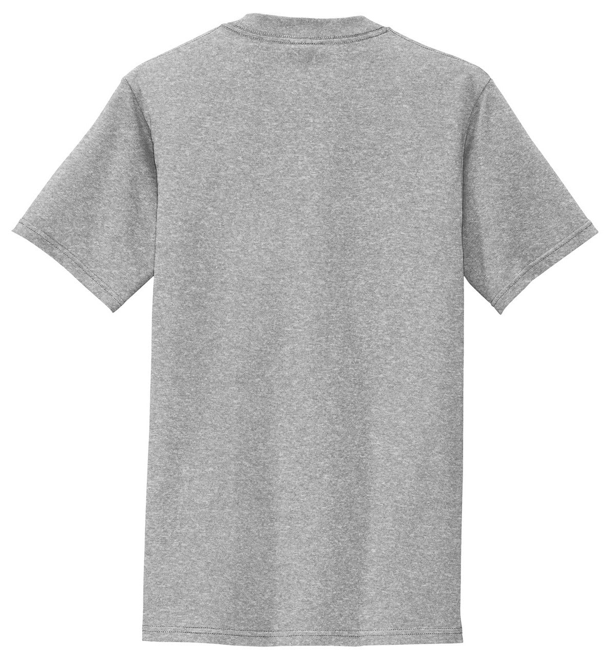 Mafoose Men's All American Tee Shirt with Pocket Athletic Heather-Back